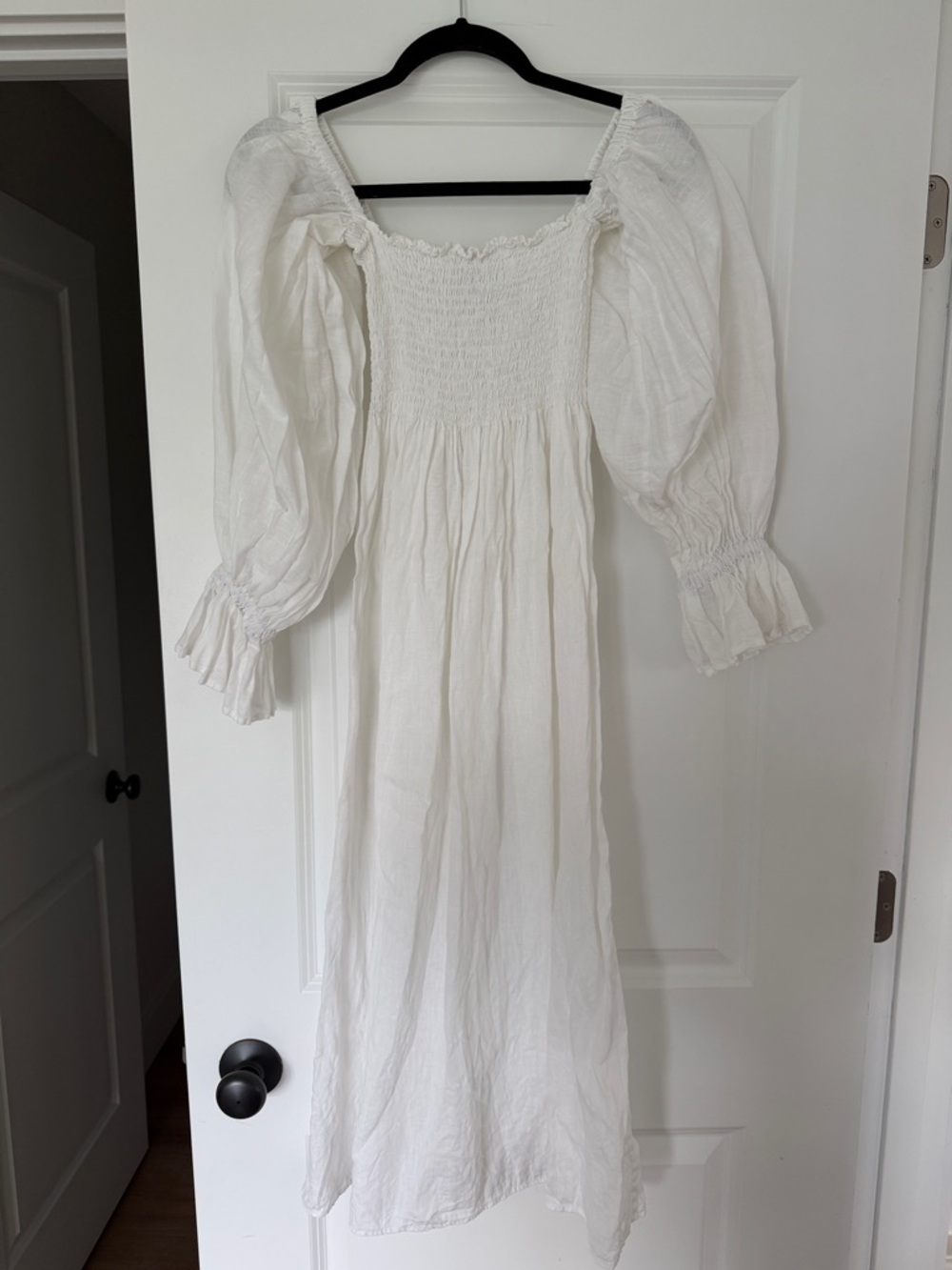 Sleeper Atlanta White dress